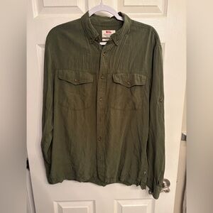 Fjallraven Abisko Vent Shirt LS Green
